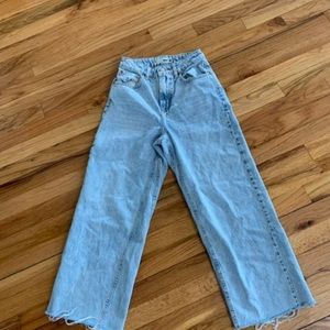 Top shop moto high rise jeans size 25
